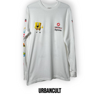 T-shirt Supreme SpongeBob Castelli Racing Longsleeve Bianca - Urban Cult