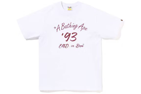 T-Shirt BAPE x End Bowling Tee - Bianca - Urban Cult