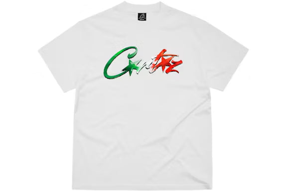 T-shirt Corteiz All Stars Italia - Bianca - Urban Cult