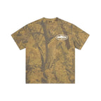 T-Shirt Corteiz Island Alcatraz Puff Print - Forest Camo - Urban Cult