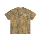 T-Shirt Corteiz Island Alcatraz Puff Print - Forest Camo - Urban Cult