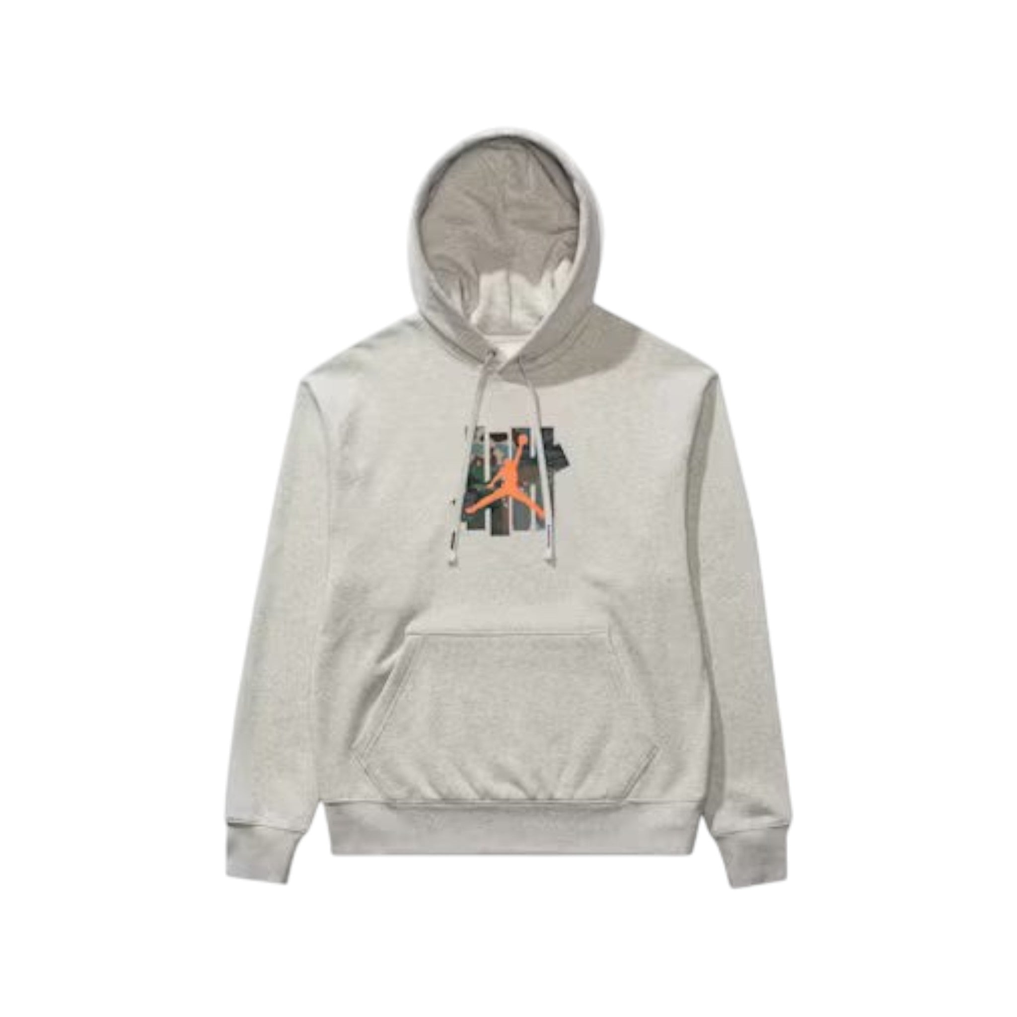 Felpa Jordan x Undefeated con Cappuccio - Grigia - Urban Cult