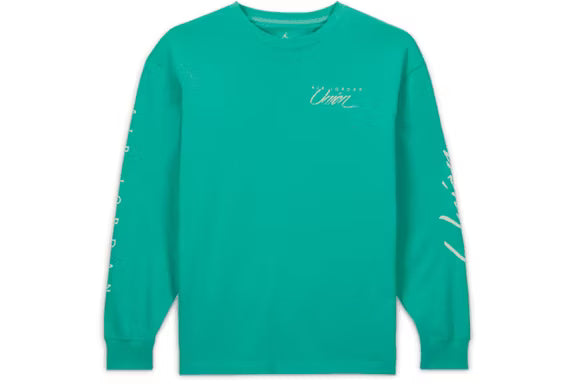 T-Shirt Jordan x Union LA MJ L/S Kinetic - Verde Cinetico - Urban Cult