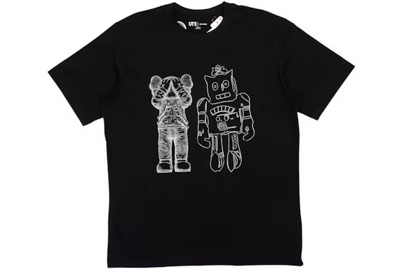T-Shirt KAWS x UNIQLO x Warhol UT Graphic - Nera - Urban Cult