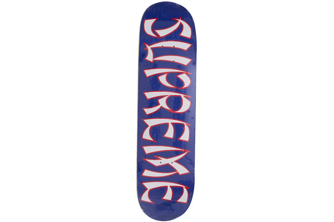Supreme Action Skateboard Deck Blue FW26 Nuovo