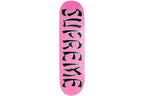 Supreme Action Skateboard Deck Pink FW26 Nuovo
