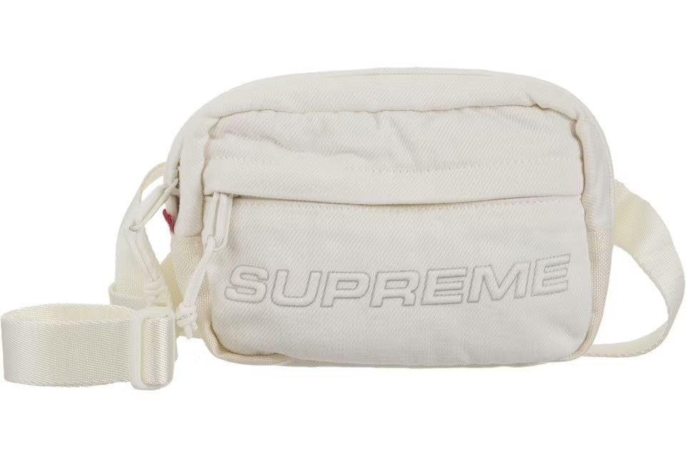 Supreme Denim Shoulder Bag - White (borsello a tracolla) - Urban Cult