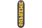 Supreme Reverse Tavola Skateboard - Blu / Giallo - Urban Cult