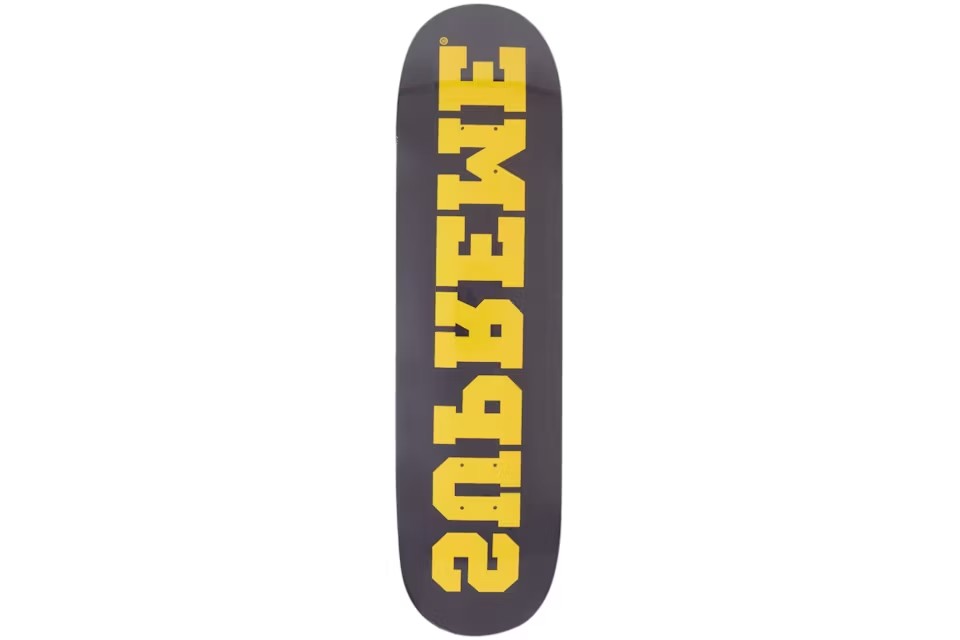 Supreme Reverse Tavola Skateboard - Blu / Giallo - Urban Cult