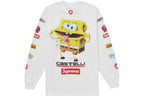 T-shirt Supreme SpongeBob Castelli Racing Longsleeve Bianca - Urban Cult