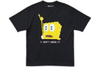 T-Shirt Uniqlo x CPFM SpongeBob "I Don't Need It" - Nera - Urban Cult