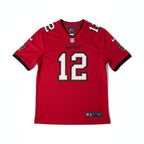 Maglia Ufficiale (Jersey) Home Tampa Bay Buccaneers NFL Tom Brady 12 - Rossa - Urban Cult