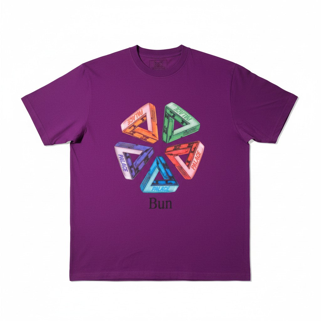 Palace Ich Bun T-shirt - viola Prugna - Urban Cult