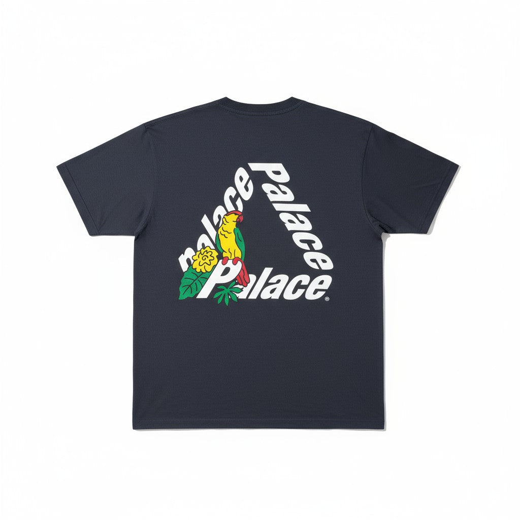 Palace Parrot tri-ferg T-shirt - Blu Navy - Urban Cult