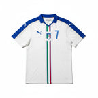 Maglia Italia Trasferta Zaza #7 - Europei 2016 (Match Version Rara) - Urban Cult