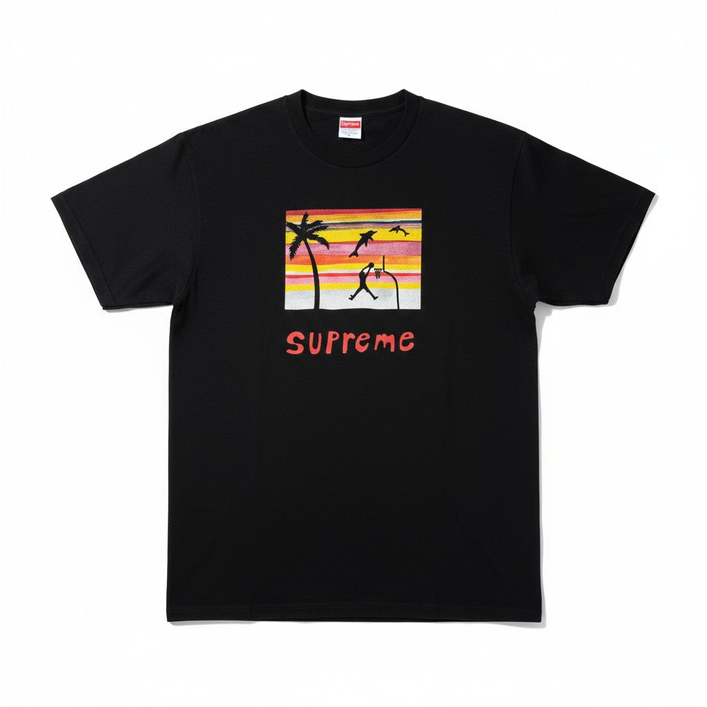 Supreme Dunk on the Beach T-shirt - Nero - Urban Cult