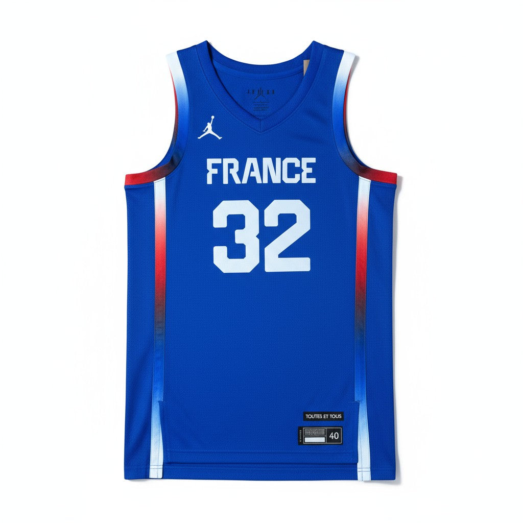 Jersey Basket Ufficiale Francia - Victor Wembanyama #5 - Urban Cult