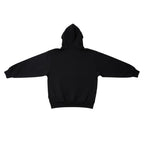 Felpa con cappuccio nera Jordan x Undefeated in cotone pesante, taglia S, con logo discreto sul fondo.