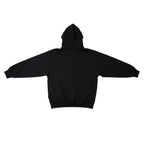 Felpa con cappuccio nera Jordan x Undefeated in cotone pesante, taglia S, con logo discreto sul fondo.