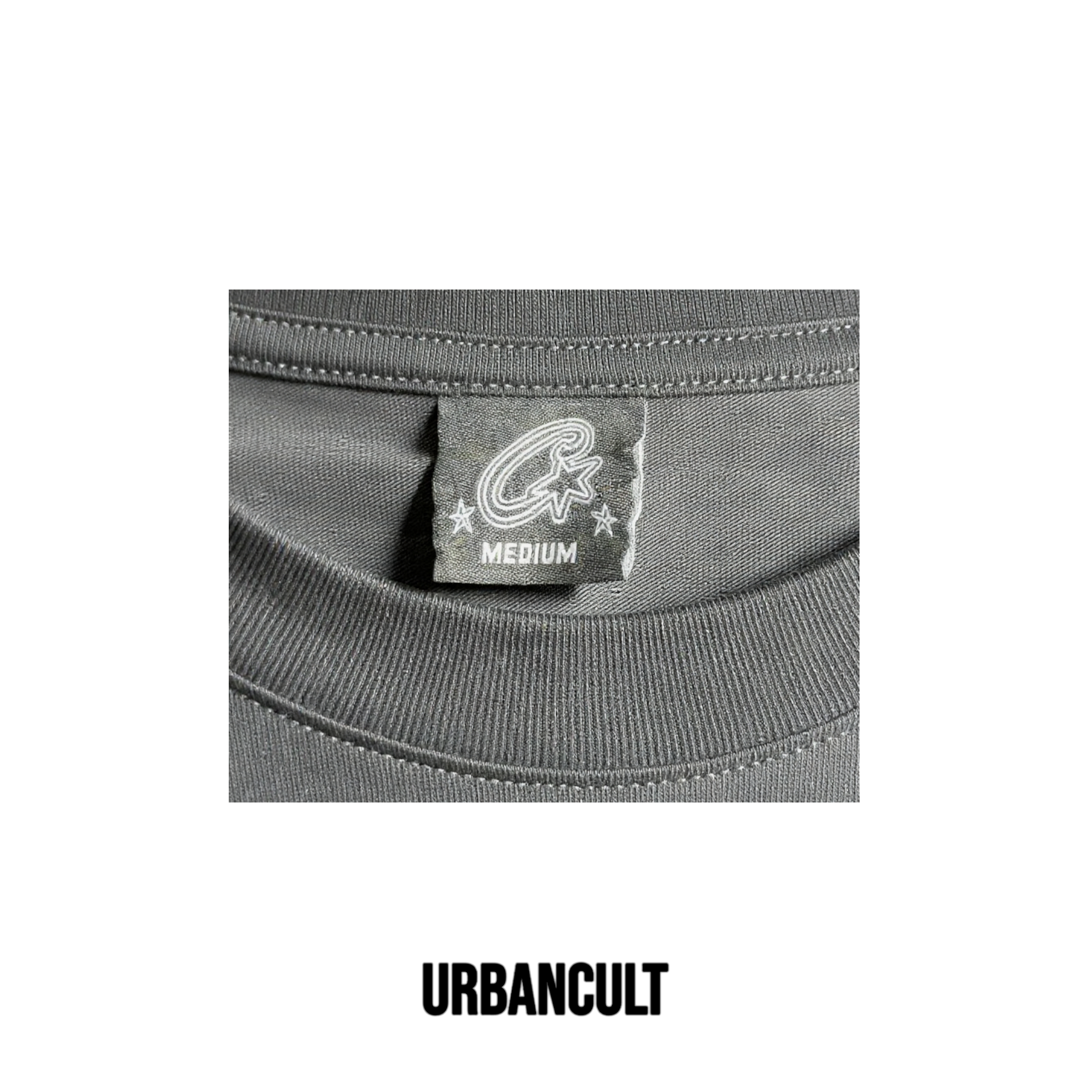 T-shirt Corteiz OG Alcatraz Italia Rules the world - Nera - Urban Cult