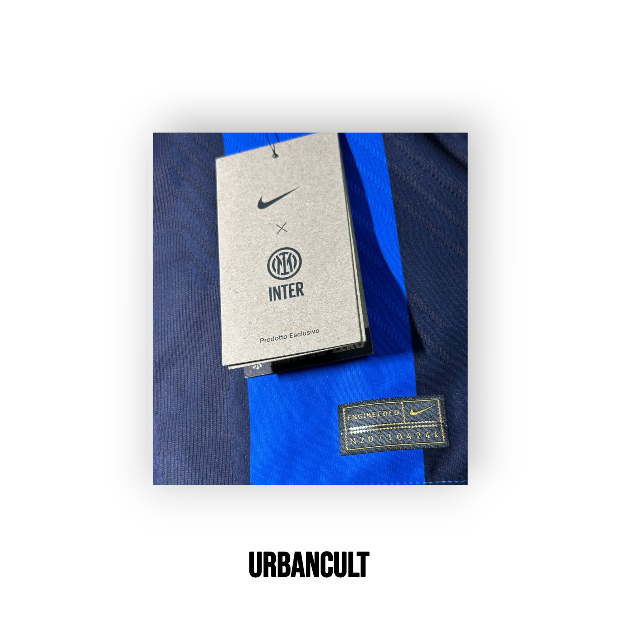 Maglia Ufficiale da gara Home dell'Inter 2022/2023 - Nero/blu - Urban Cult