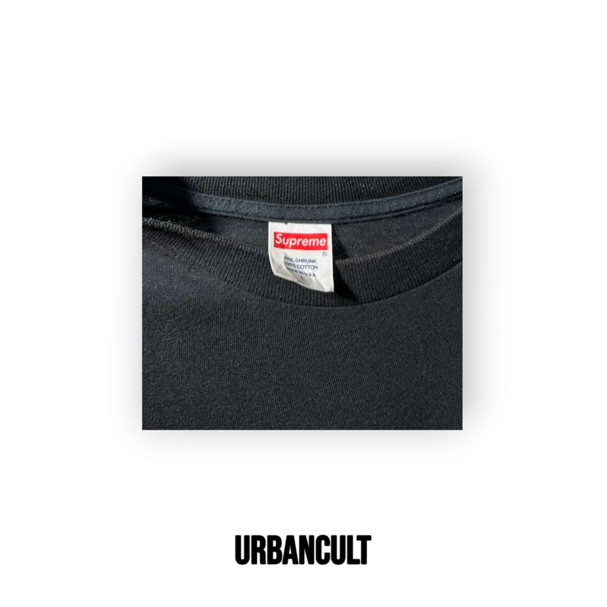 Supreme Marble T-shirt - Nero - Urban Cult