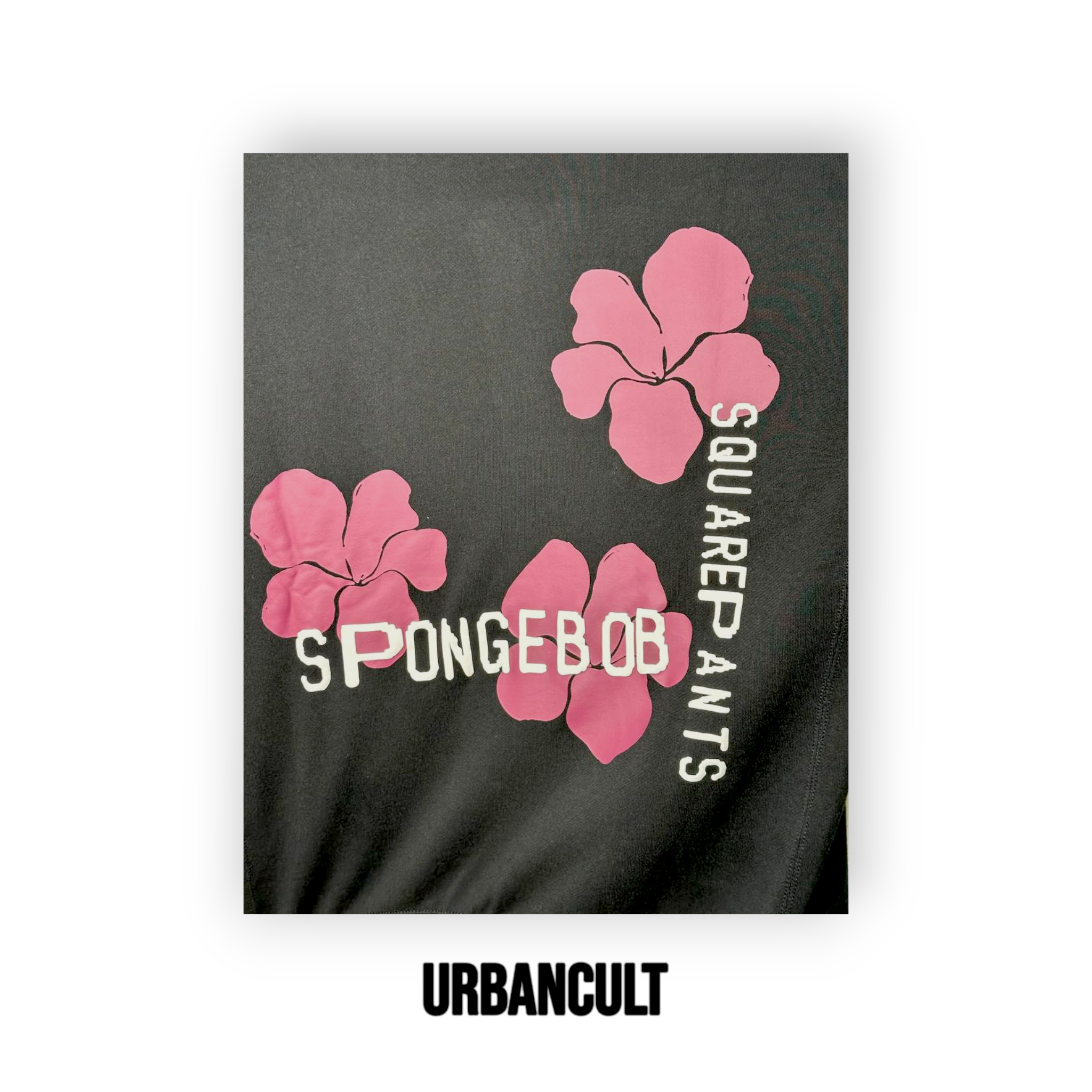 Felpa con Cappuccio Uniqlo x CPFM SpongeBob - Nera - Urban Cult