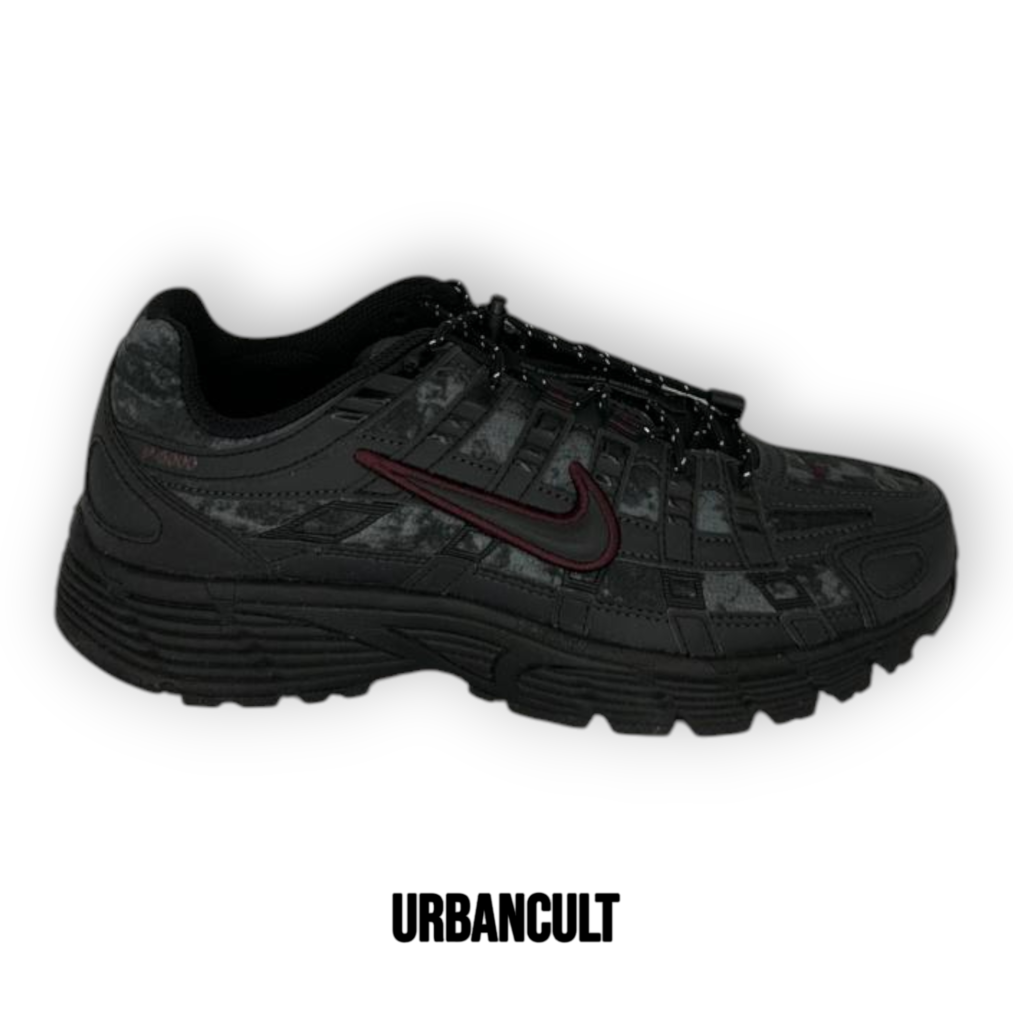 Nike P-6000 - Black / Burgundy Crush - Urban Cult