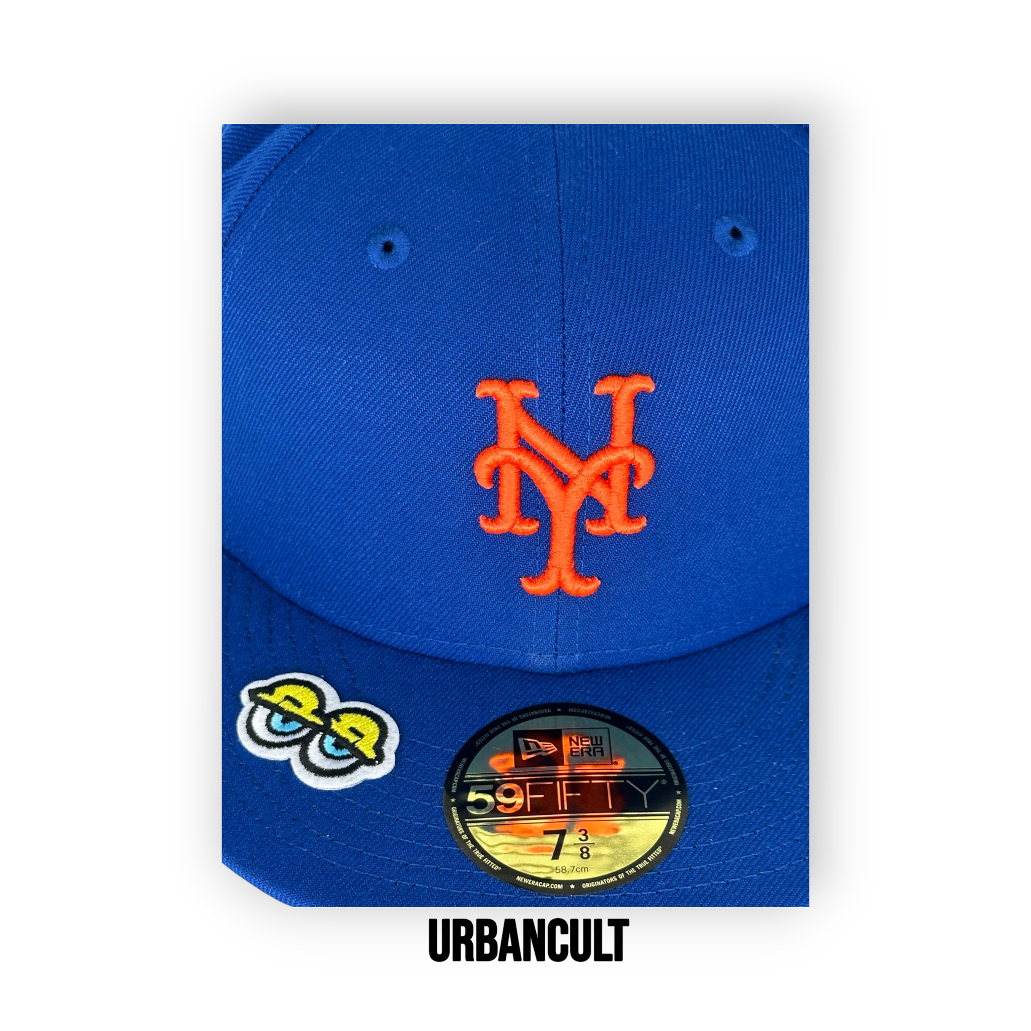 New Era Nets Team Verbiage Custom - Blu - Urban Cult
