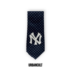 Cravatta Vintage Custom "New Era" a pois - Blu - Urban Cult