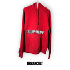 Supreme Blockbuster Logo Hoodie - Rossa - Urban Cult
