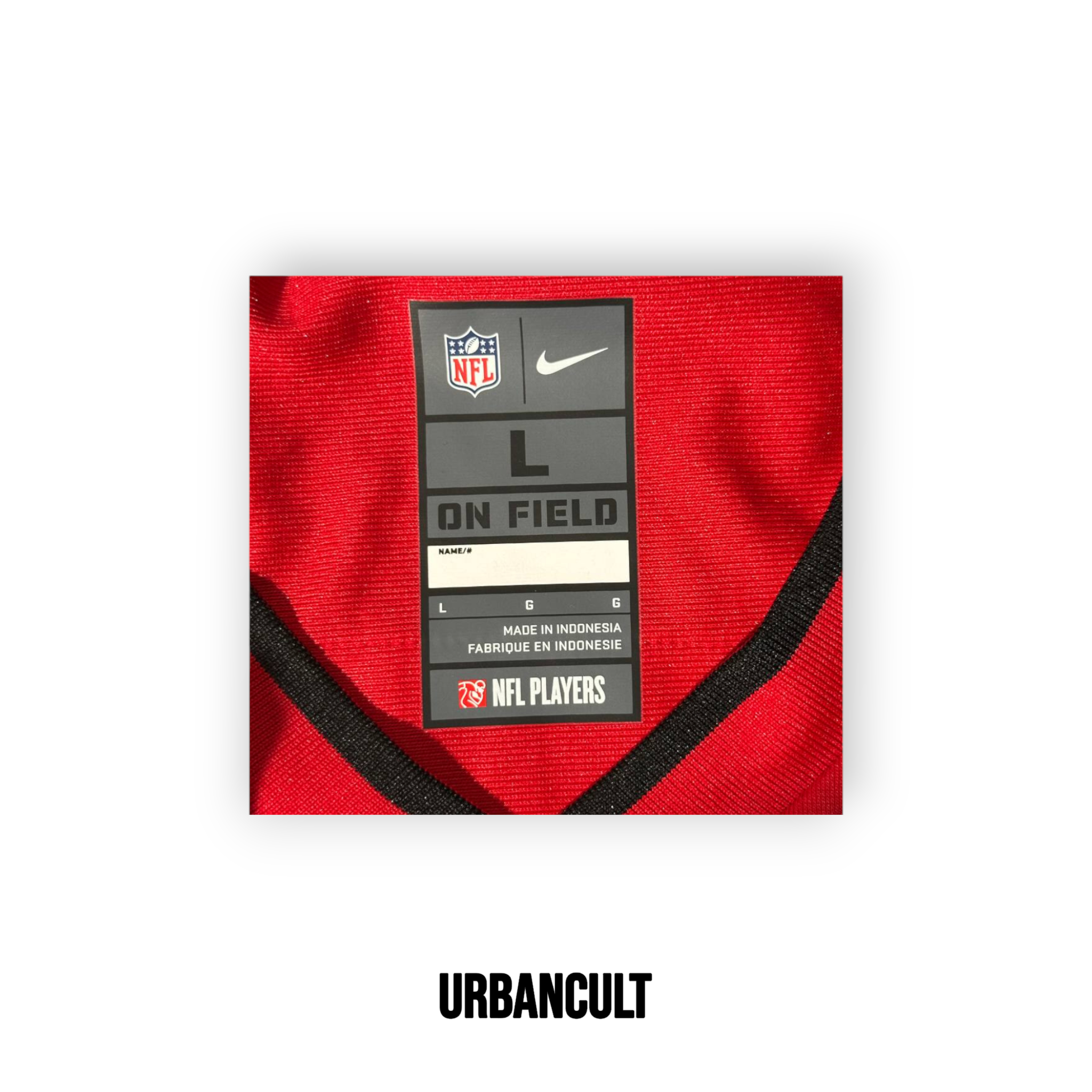 Maglia Ufficiale (Jersey) Home Tampa Bay Buccaneers NFL Tom Brady 12 - Rossa - Urban Cult