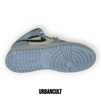 Jordan 1 Mid Ice Blue Black White - Azzurro Ghiaccio/Nero - Urban Cult