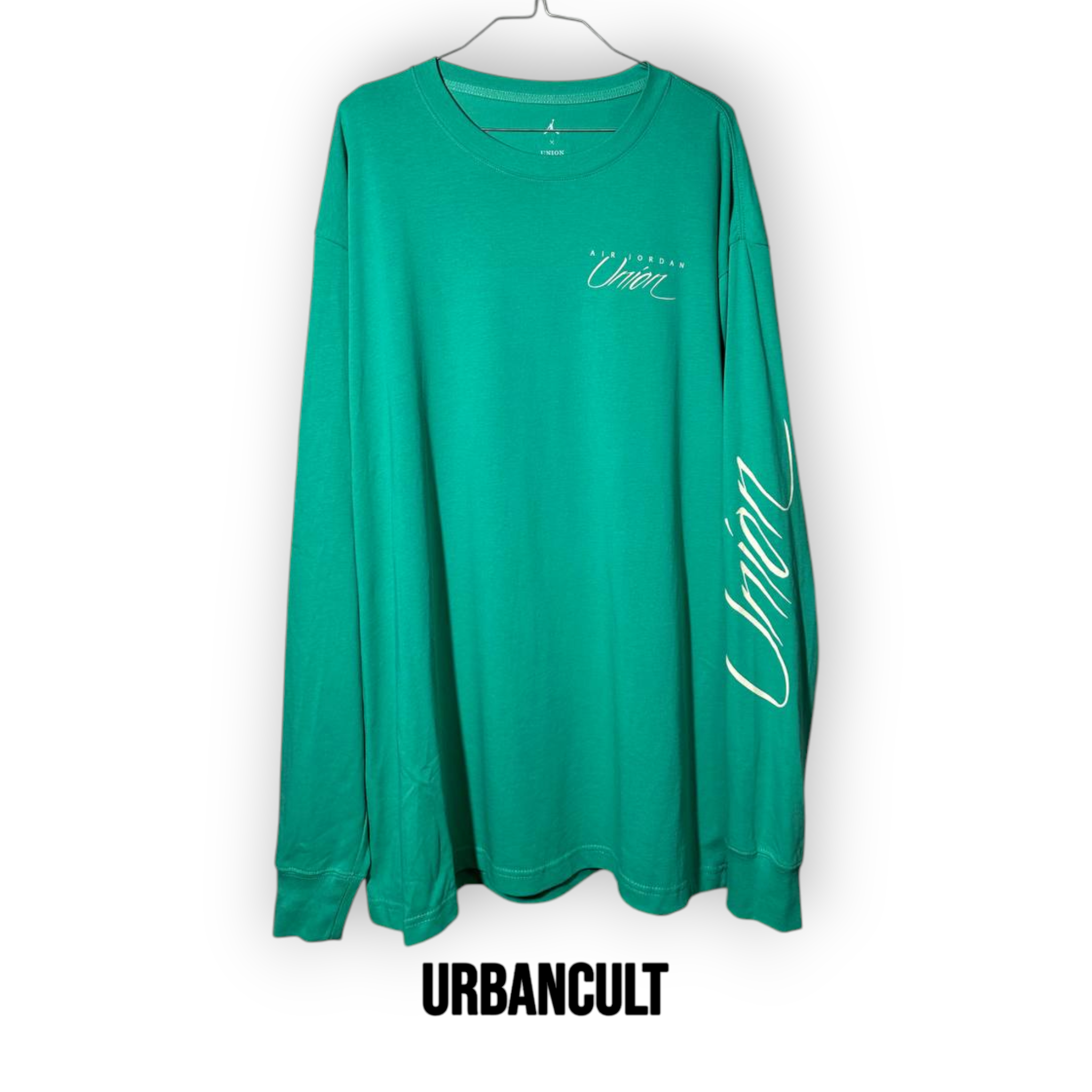 T-Shirt Jordan x Union LA MJ L/S Kinetic - Verde Cinetico - Urban Cult