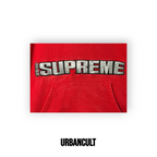 Supreme Blockbuster Logo Hoodie - Rossa - Urban Cult