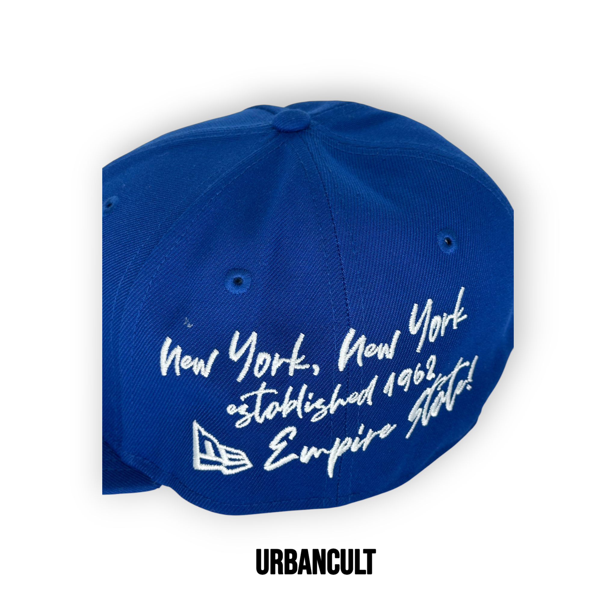 New Era Nets Team Verbiage Custom - Blu - Urban Cult
