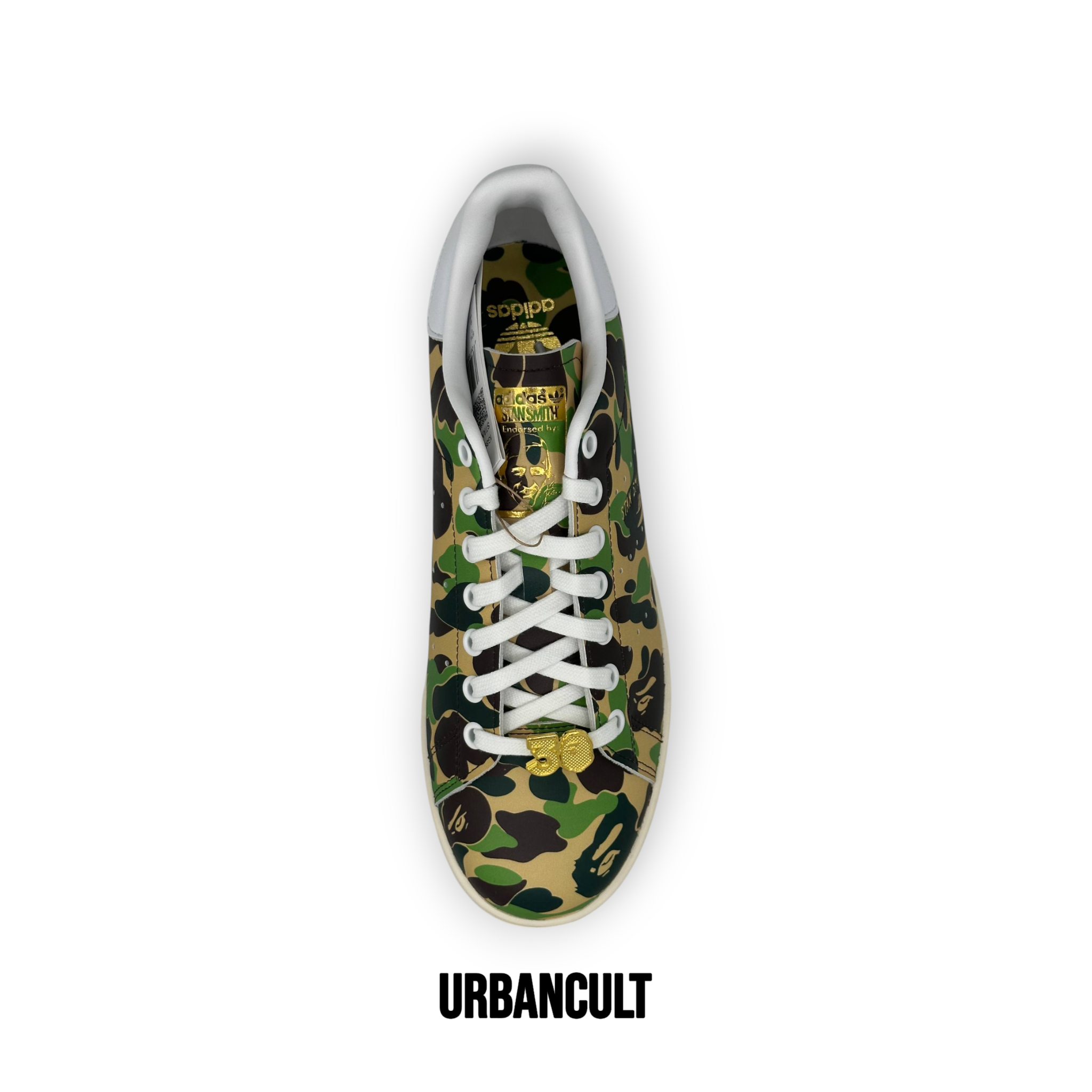 Adidas x BAPE Stan Smith  - ABC Camouflage 30th anniversary - Urban Cult
