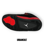 Nike Air Jordan 4 Retro Red Thunder - Nero/Rosso - Urban Cult