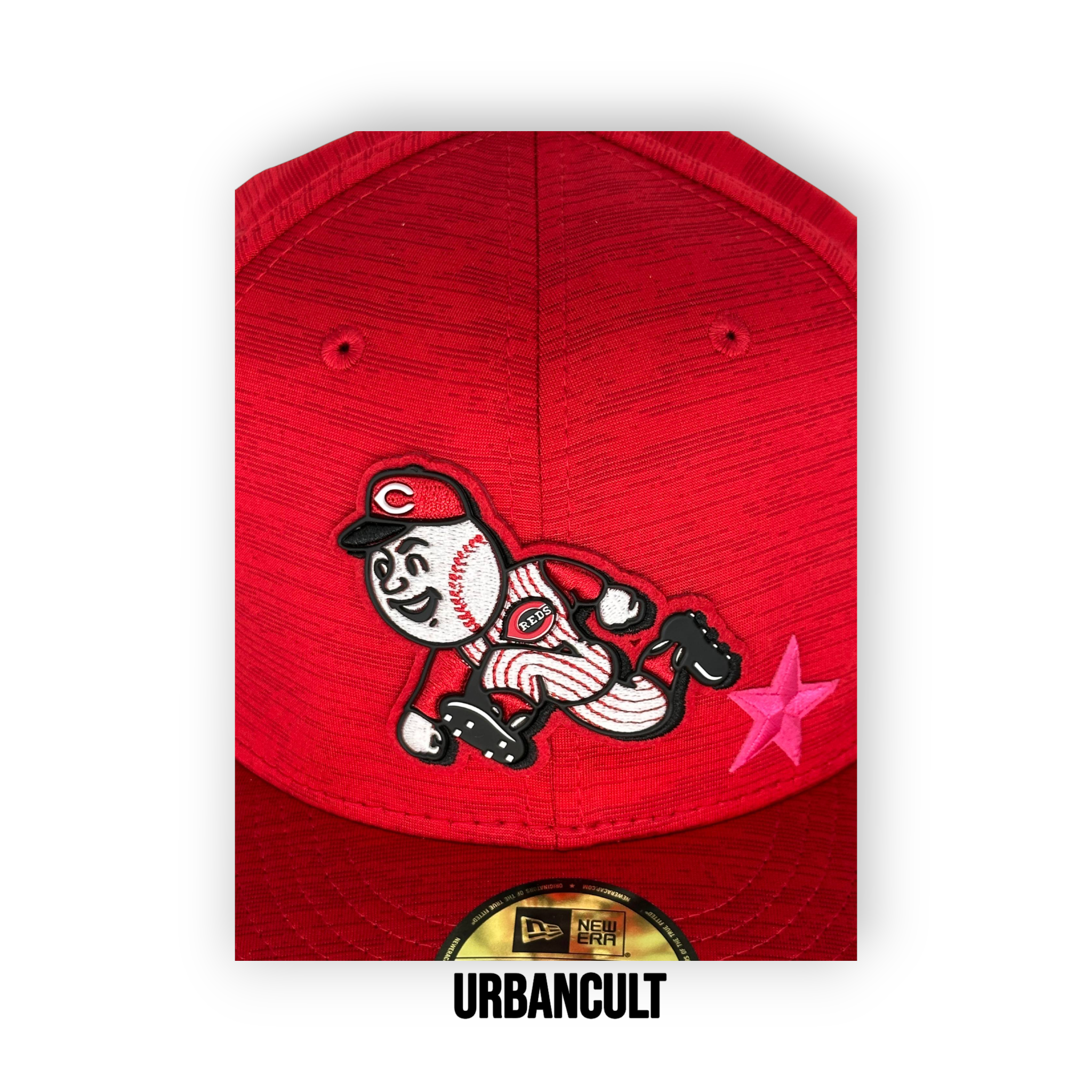 New Era Cincinnati Reds Custom - Rosso 7 3/8 - Urban Cult
