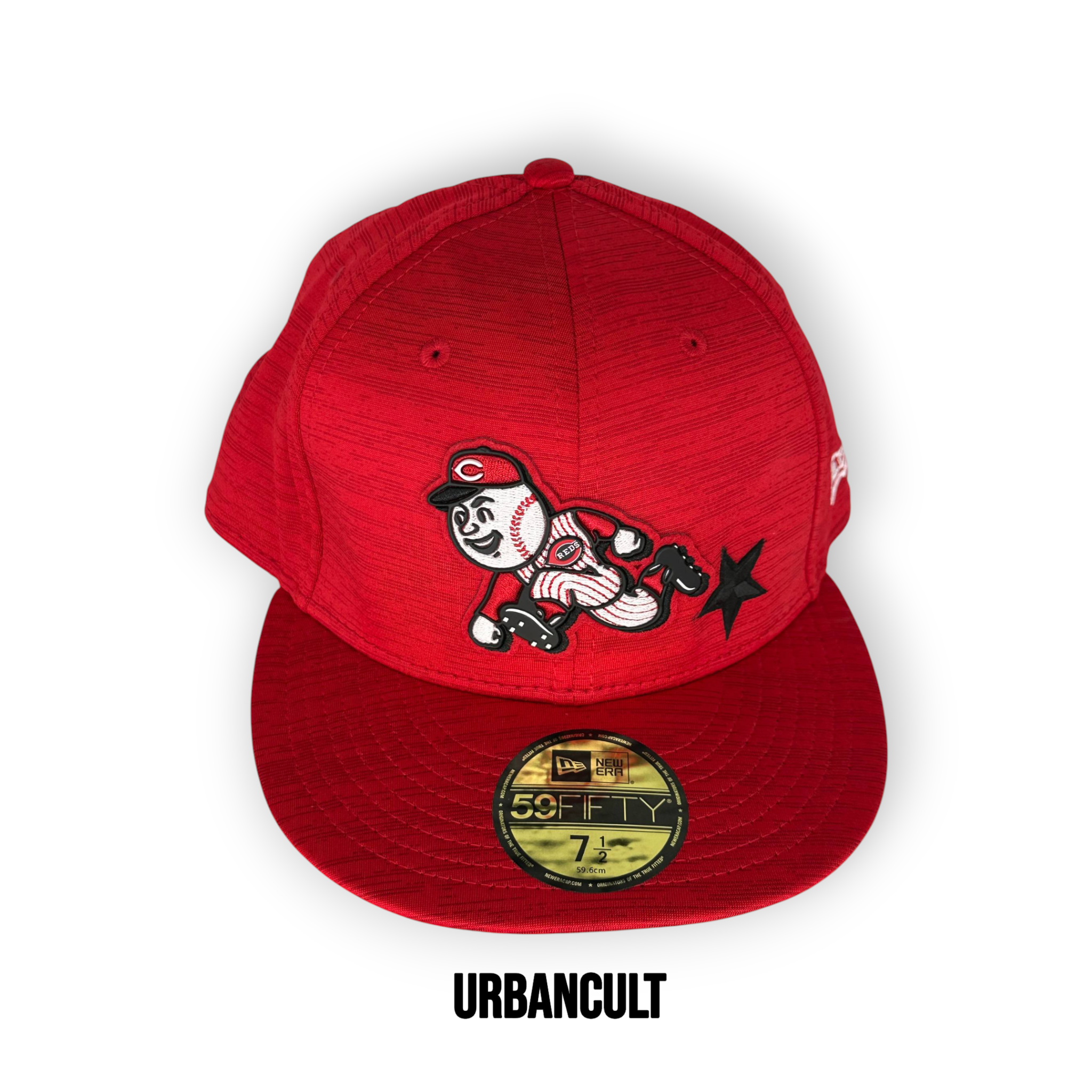 New Era Cincinnati Reds Custom - Rosso 7 1/2 - Urban Cult