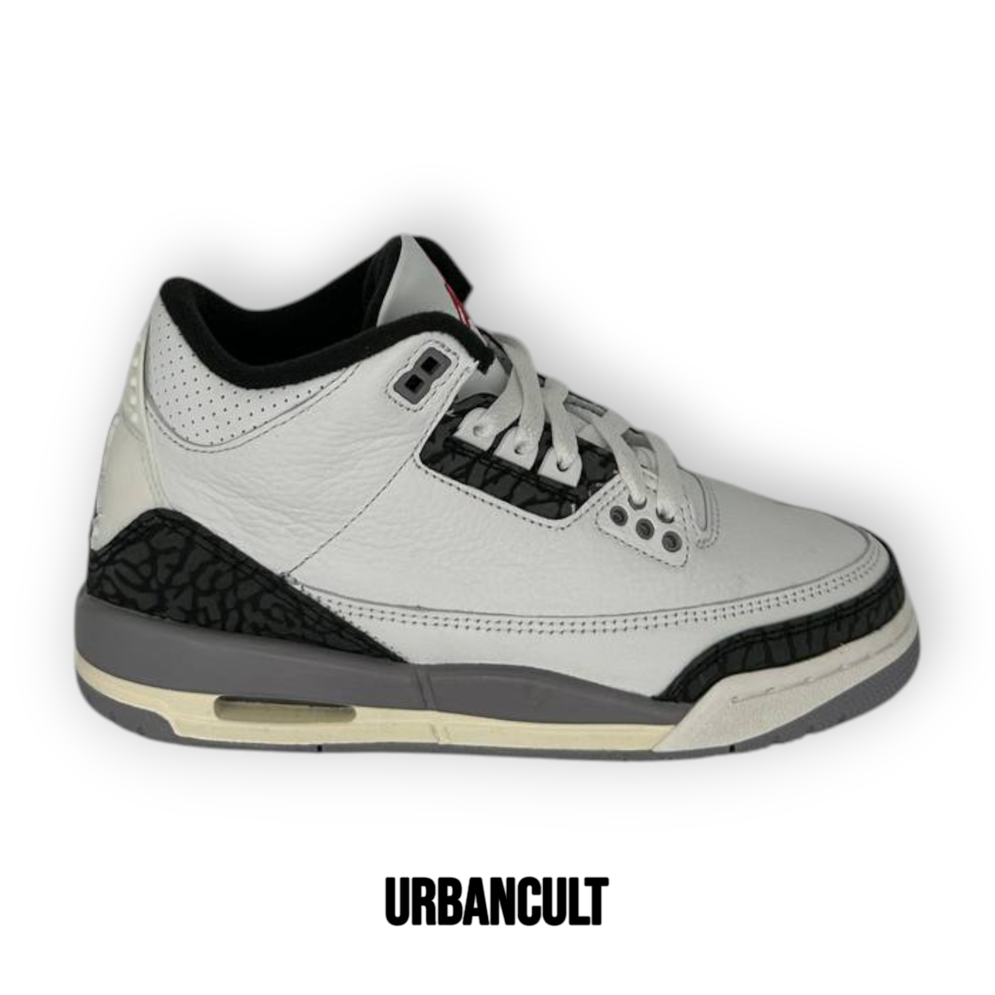 Nike Air Jordan 3 Retro White Cement - Bianca/Grigia - Urban Cult