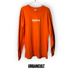 Supreme Box Logo Longsleeve T-shirt - Arancione - Urban Cult