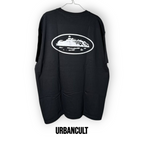 T-Shirt Corteiz OG Island Alcatraz - Nera - Urban Cult