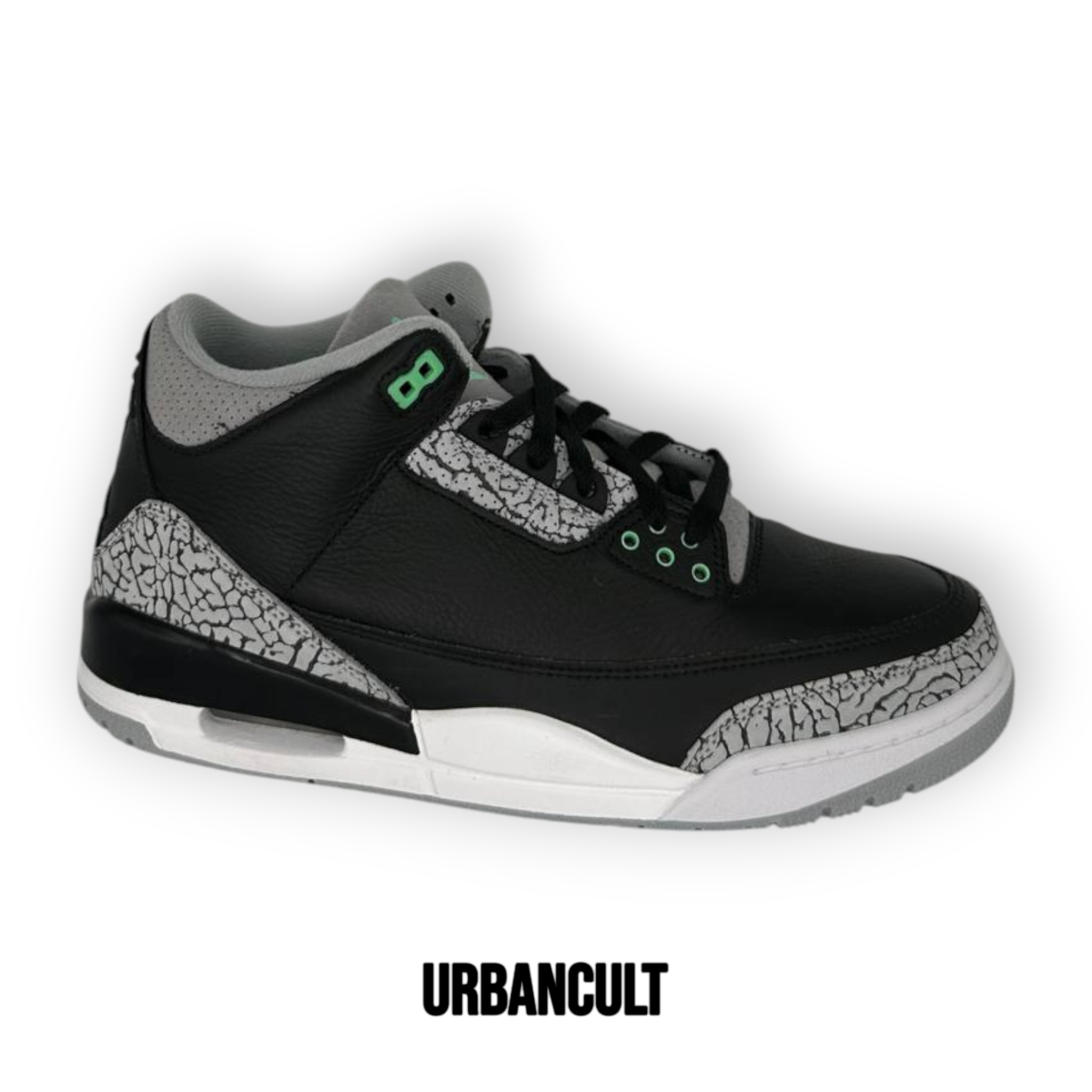 Nike Air Jordan 3 Retro Electric Green - Nero/Verde Fluo - Urban Cult