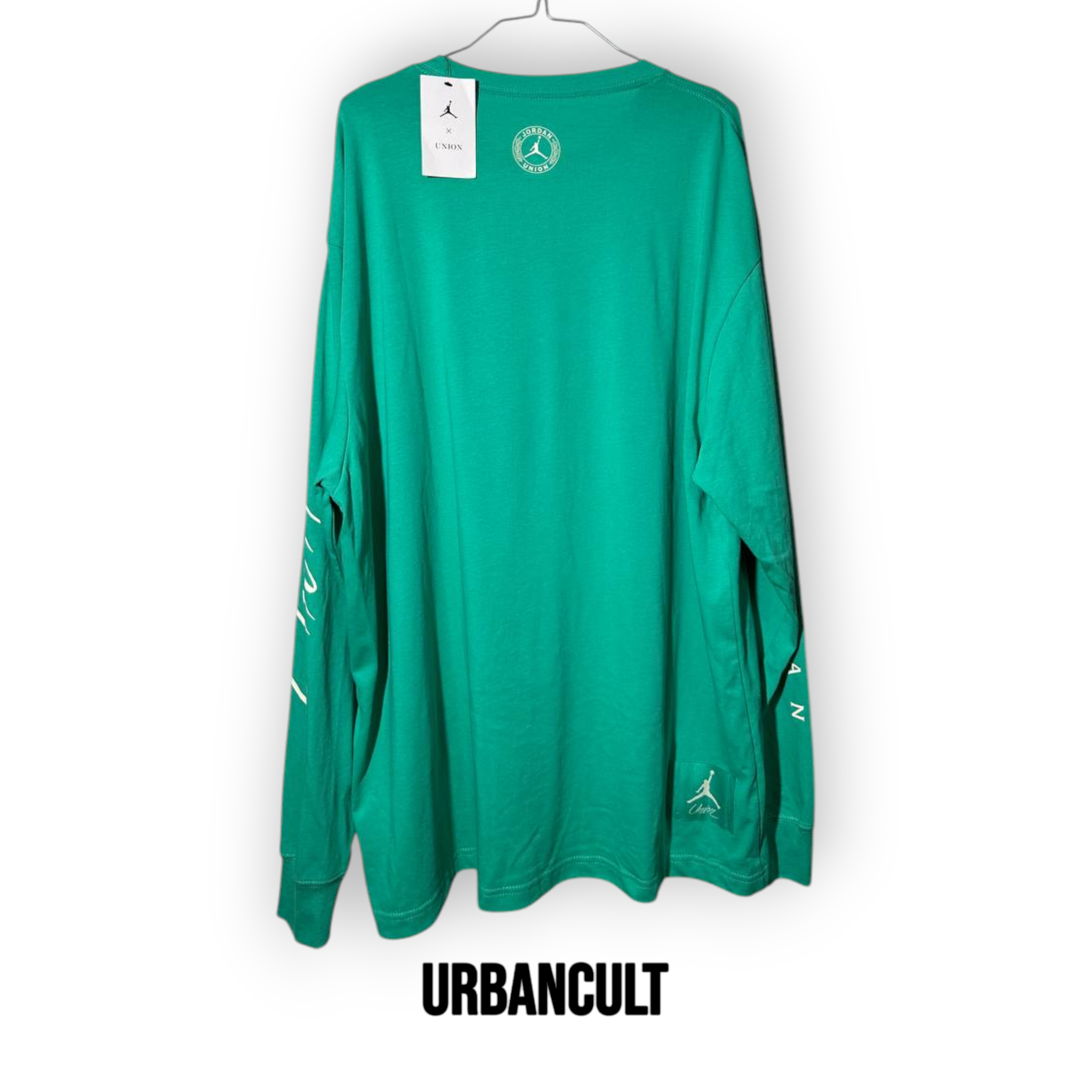 T-Shirt Jordan x Union LA MJ L/S Kinetic - Verde Cinetico - Urban Cult