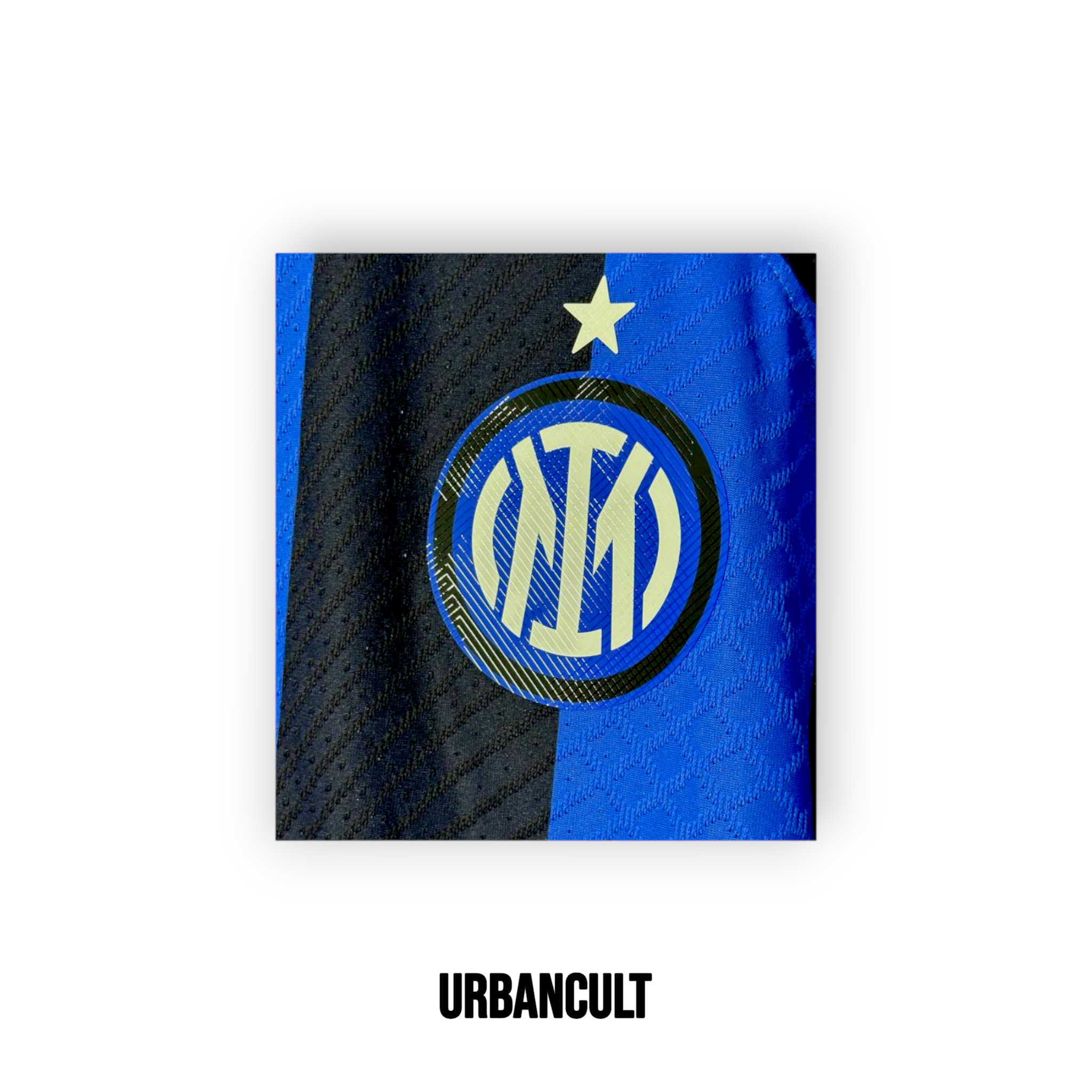 Maglia Ufficiale da gara Home dell'Inter 2022/2023 - Nero/blu - Urban Cult