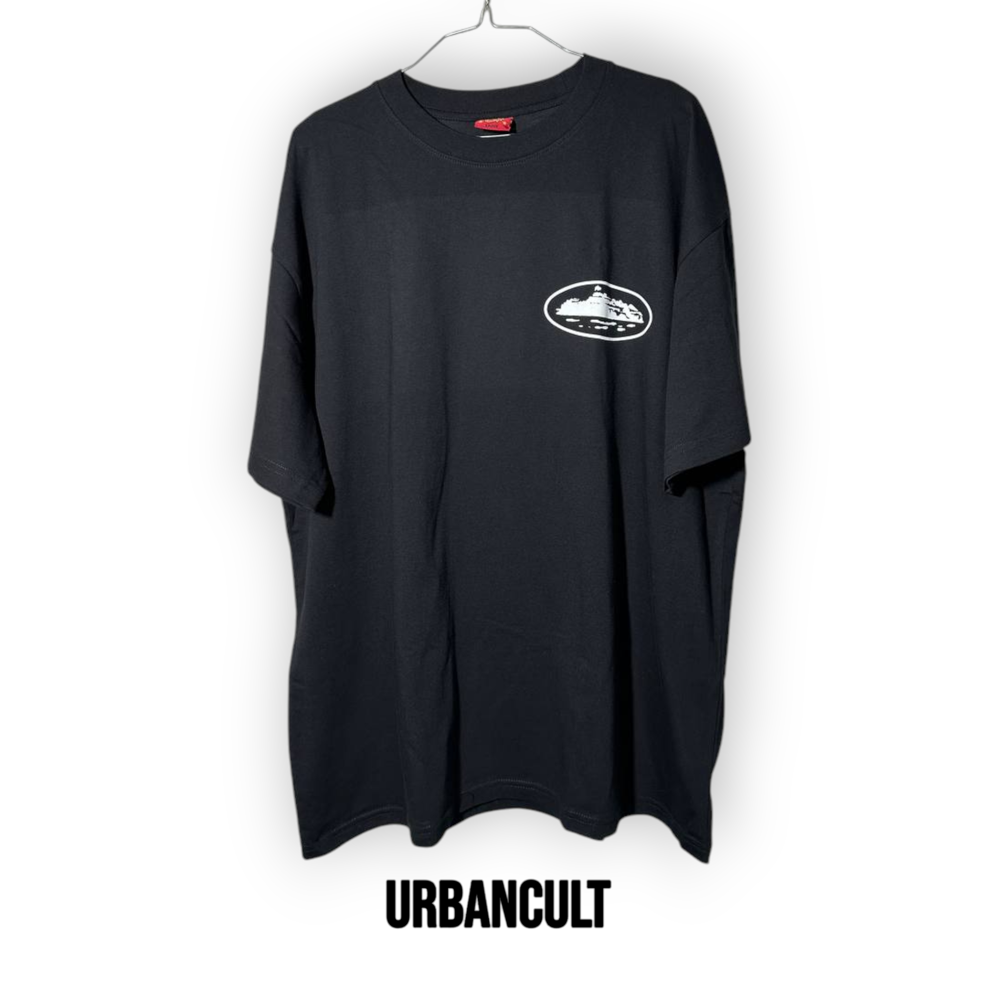 T-Shirt Corteiz OG Island Alcatraz - Nera - Urban Cult
