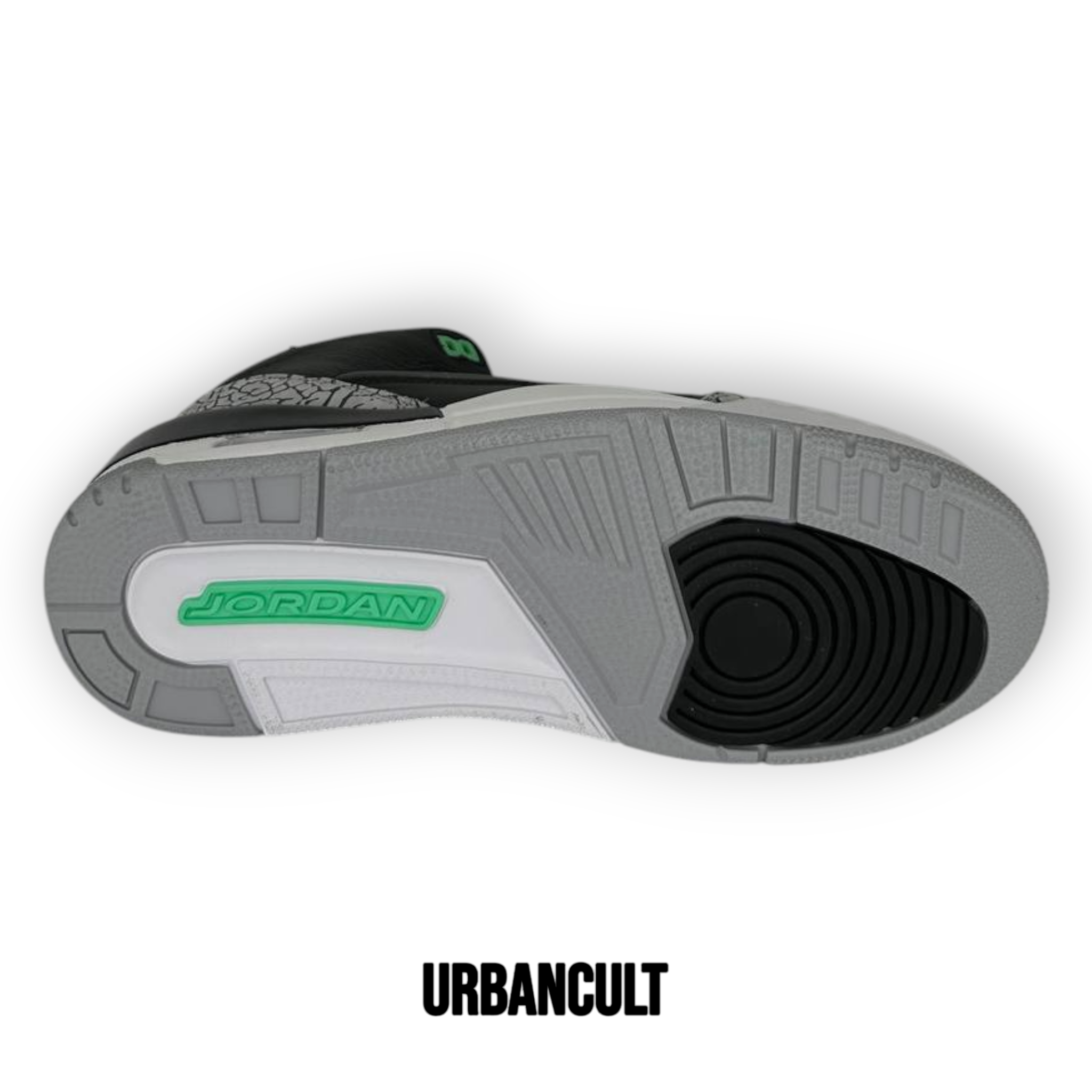 Nike Air Jordan 3 Retro Electric Green - Nero/Verde Fluo - Urban Cult