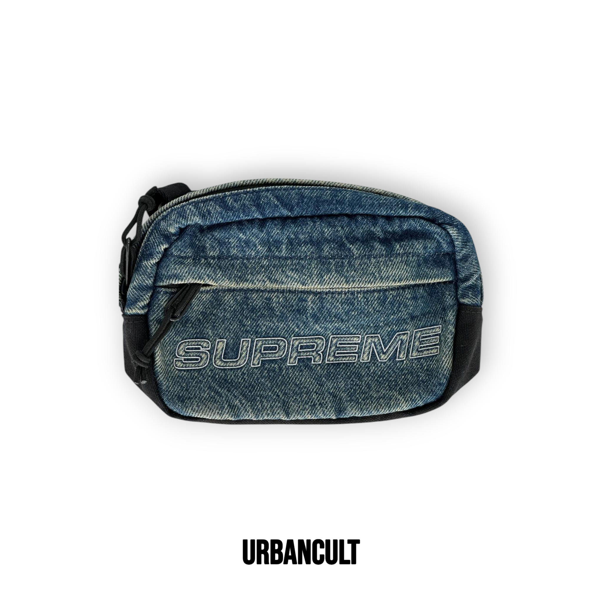 Supreme Denim Shoulder Bag - Blu (borsello a tracolla) - Urban Cult