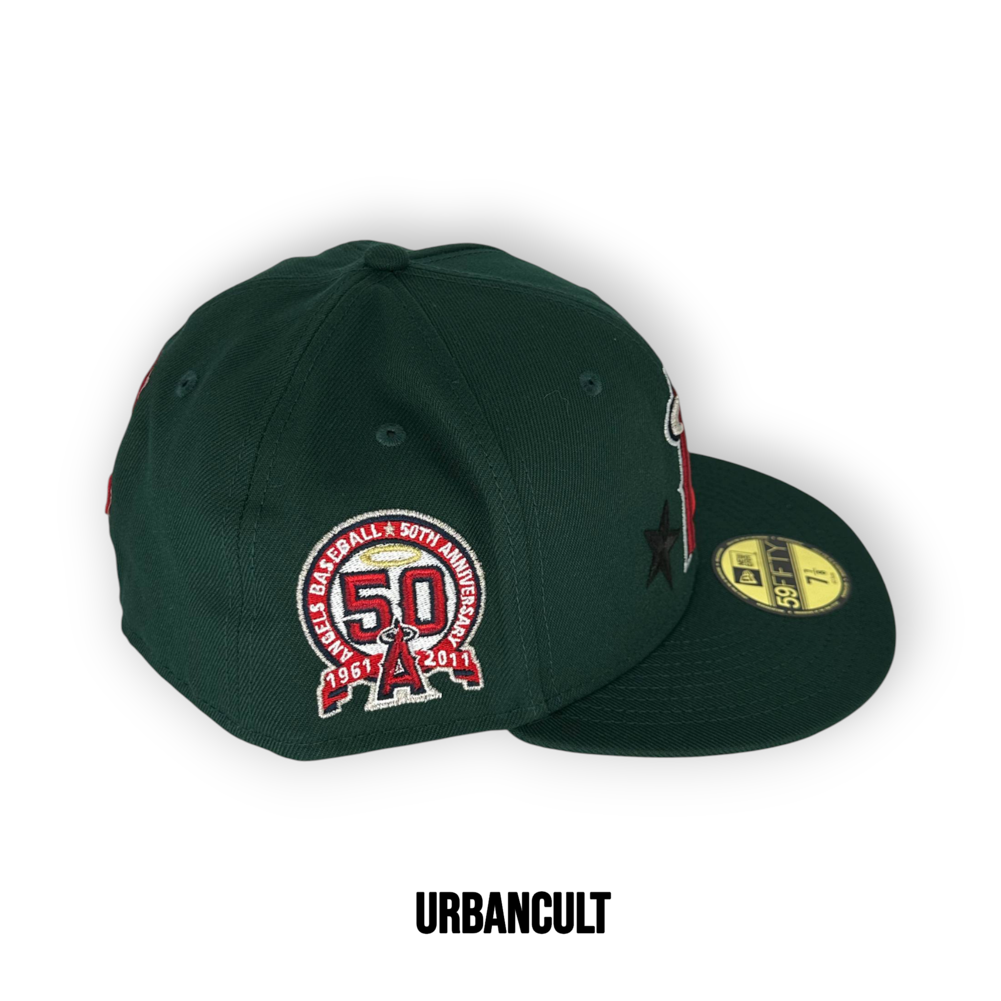 New Era Anaheim Angels 50th Anniversary Custom - Verde - Urban Cult